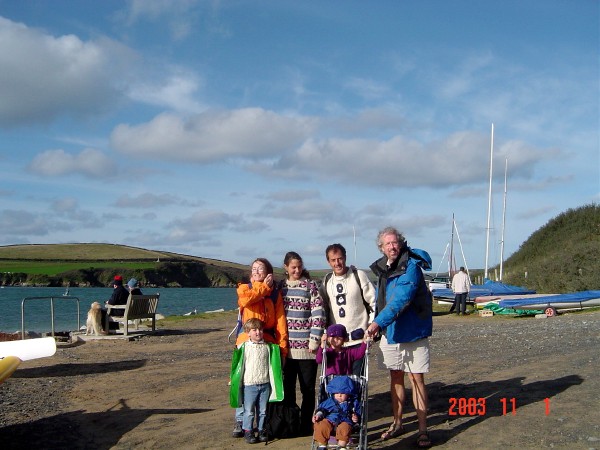 Cornwall Countryside: Rock Harbor with Jaco and Rachel (DSC01667.JPG, 600 x 450, 72.0K) 