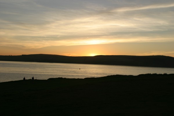 Cornwall Countryside: Sunset over Daymer Bay (IMG_0692.JPG, 600 x 400, 32.0K) 