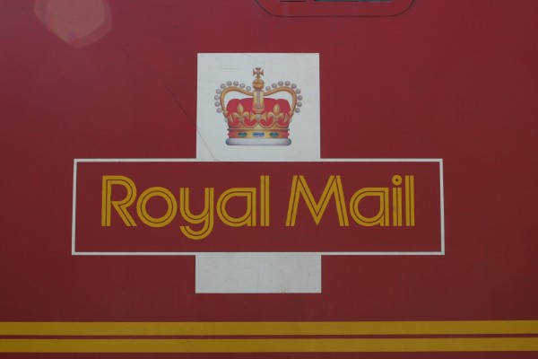 Cornwall Weblog: Royal Mail train logo (IMG_0842.JPG, 600 x 400, 32.0K) 